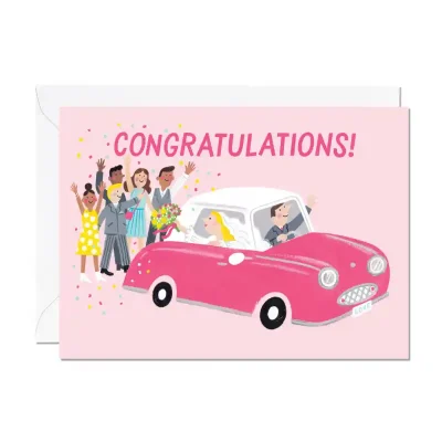 Congratulations wedding card -Ricicle Cards