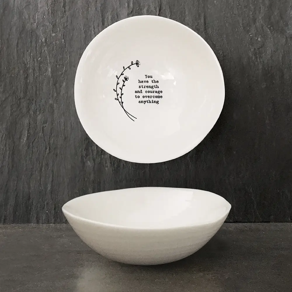 ‘Strength and Courage’ Medium Hedgerow Bowl