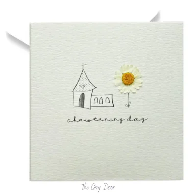 Christening Day Greeting Card 15cm