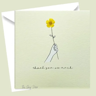 Thank you Card ,15cm