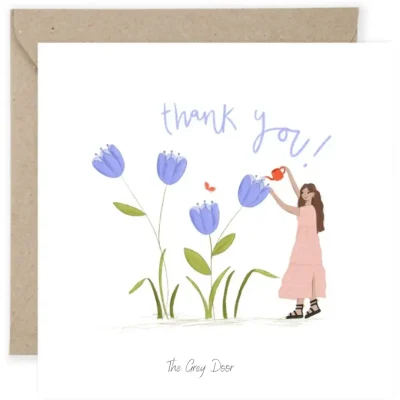 Thank you Card by Georgina May Designs